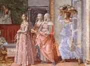 Domenico Ghirlandaio John Dop feed painting